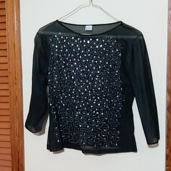 Gorgeous Sequins Party blouse Italy - Picture 2 of 8